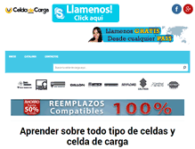 Tablet Screenshot of celdadecarga.com